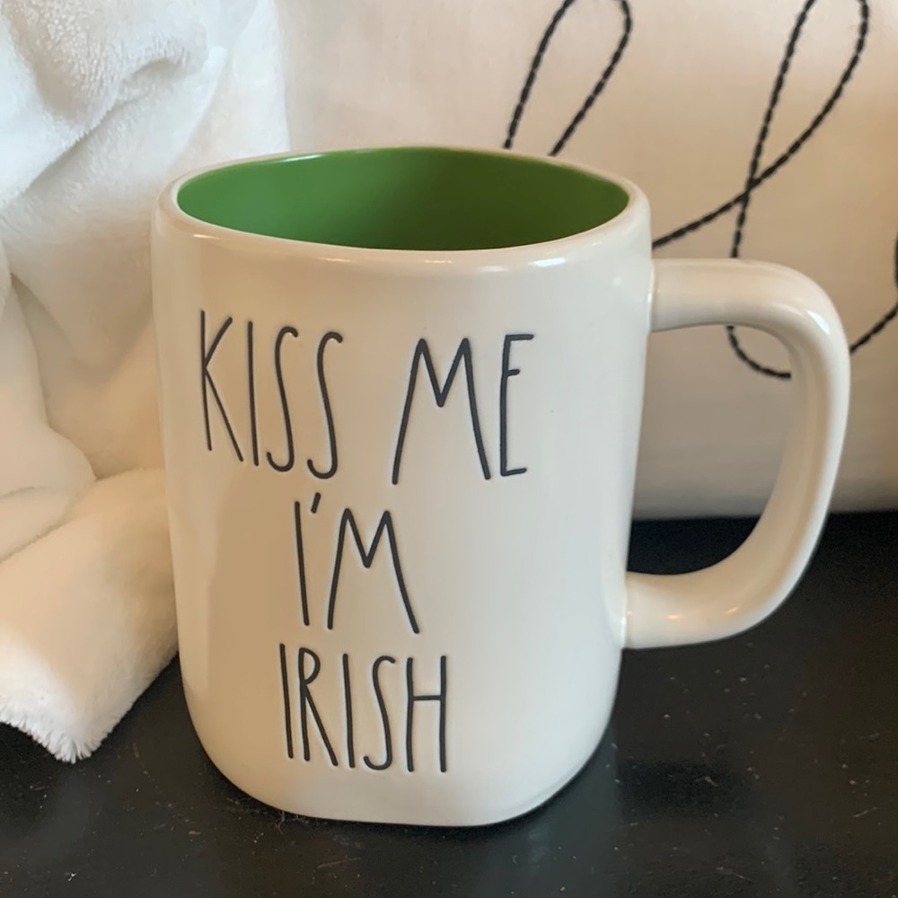 Rae Dunn Kiss me I’m Irish mug